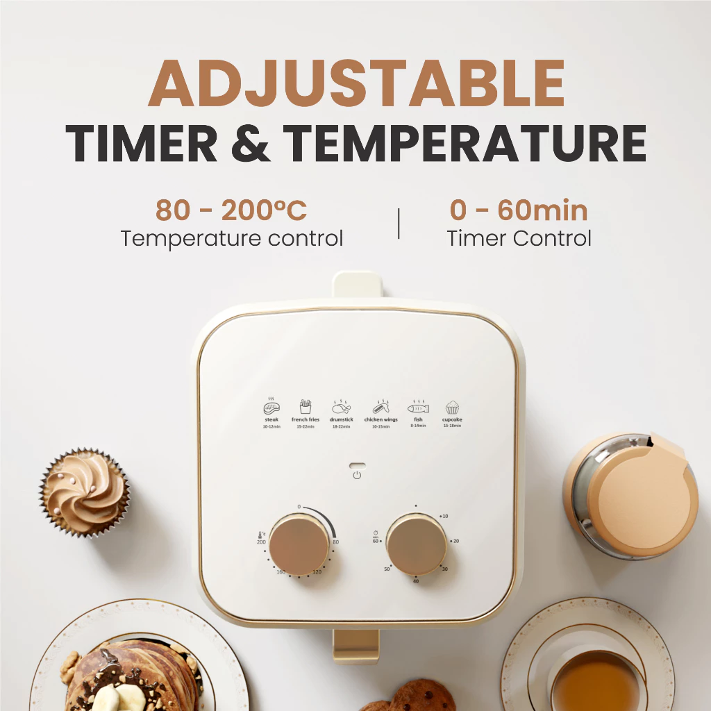 Russell Taylors 3D Visible Window Air Fryer Z3 (4.5L) - Image 4