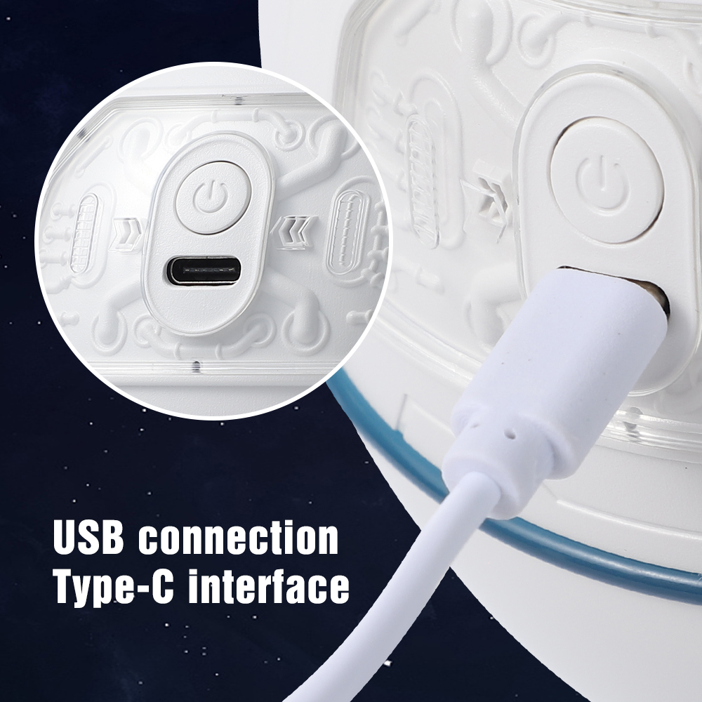Space Capsule USB Mini Air Humidifier – Colorful LED Light | Quiet Operation | Portable & Stylish Design - Image 7